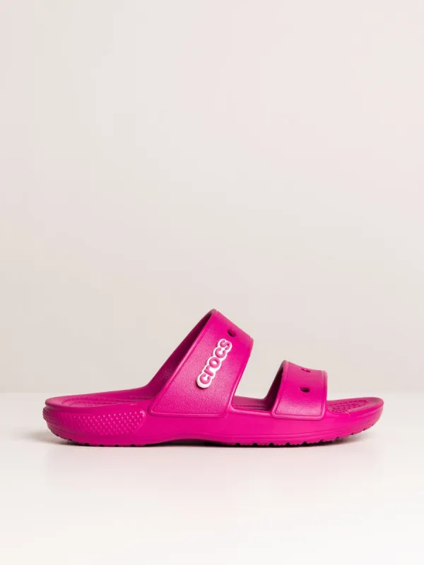 WOMENS CROCS CLASSIC FUCHSIA FUN SANDAL sold by Blackwell