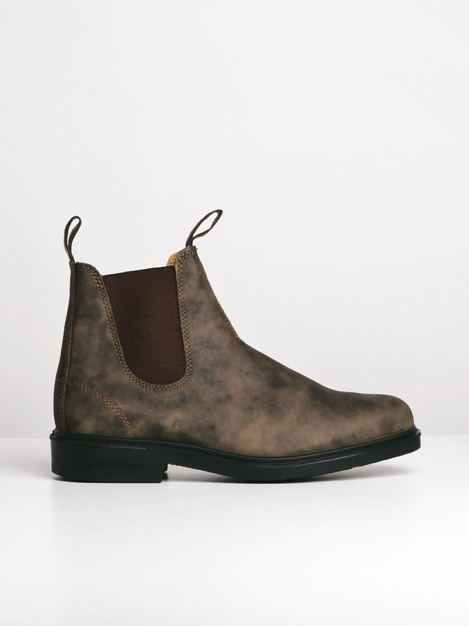 MENS BLUNDSTONE DRESS RUSTIC BROWN BOOT sold by Blackwell