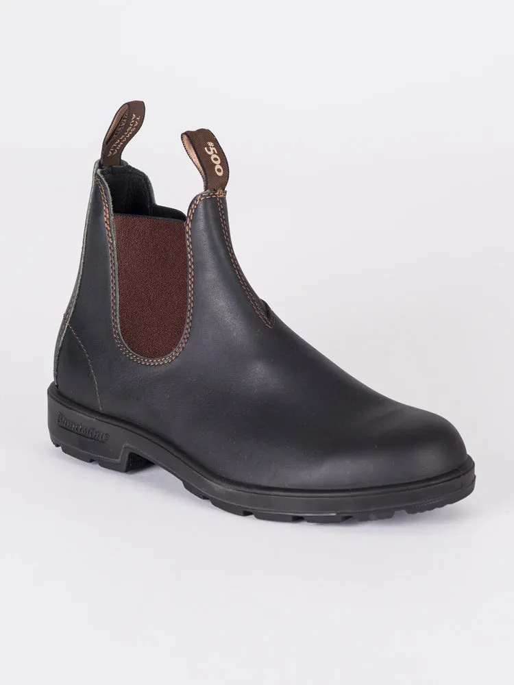 MENS BLUNDSTONE ORIGINAL STOUT BROWN BOOT sold by Blackwell