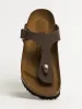 WOMENS BIRKENSTOCK GIZEH NARROW SANDALS - MOCHA sold by Blackwell