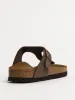 WOMENS BIRKENSTOCK GIZEH NARROW SANDALS - MOCHA sold by Blackwell