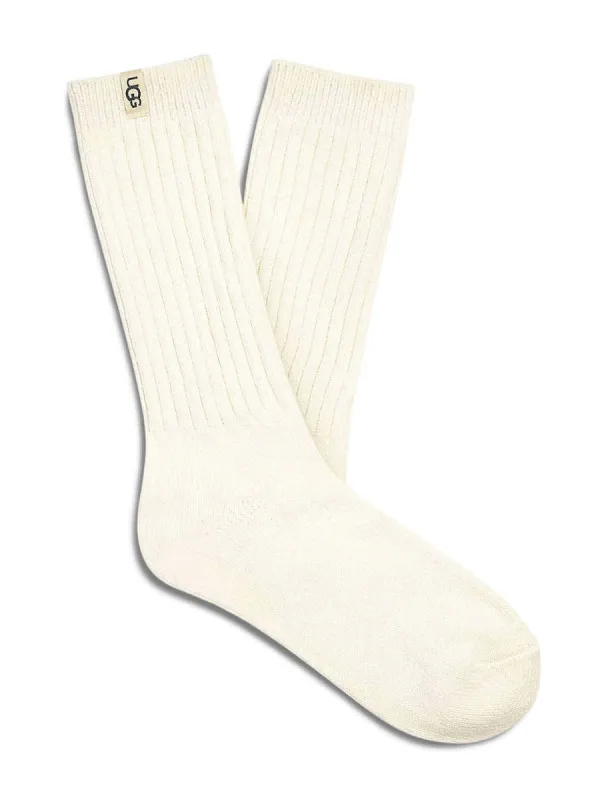 UGG RIB KNIT SLOUCHY CREW SOCK sold by Blackwell