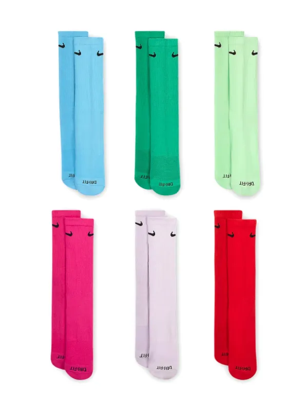 NIKE EVERYDAY PLUS CUSHION DRI-FIT SOCKS 6 PACK sold by Blackwell