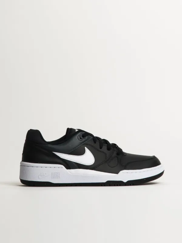 MENS NIKE FULL FORCE LOW - BLACK/WHITE sold by Blackwell