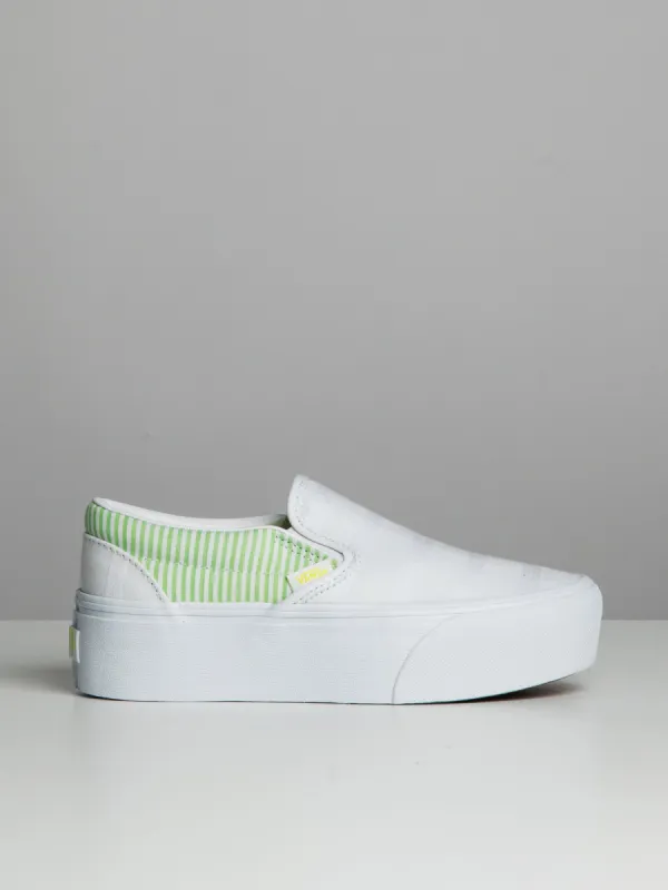WOMENS VANS CLASSIC SLIP ON STACKFORM - CLEARANCE sold by Blackwell