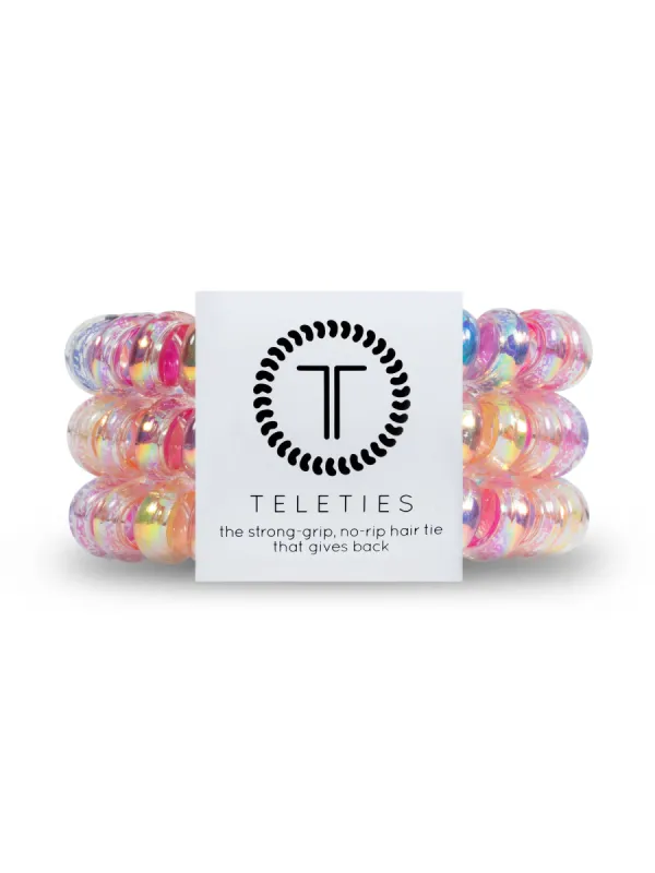 TELETIES HAIR TIE LARGE - EAT GLITTER - CLEARANCE sold by Blackwell