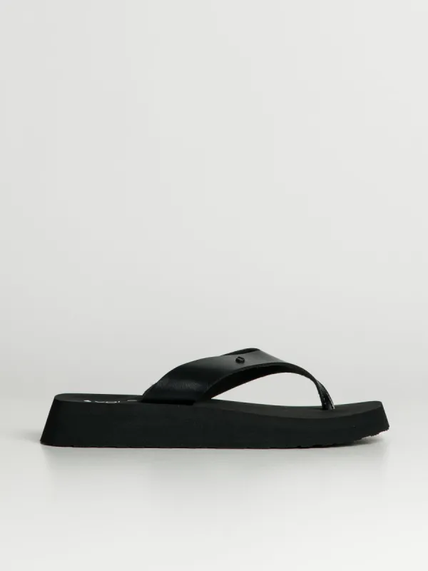 WOMENS VOLCOM NOT UR MOMS PLATFORM SANDALS made by Volcom