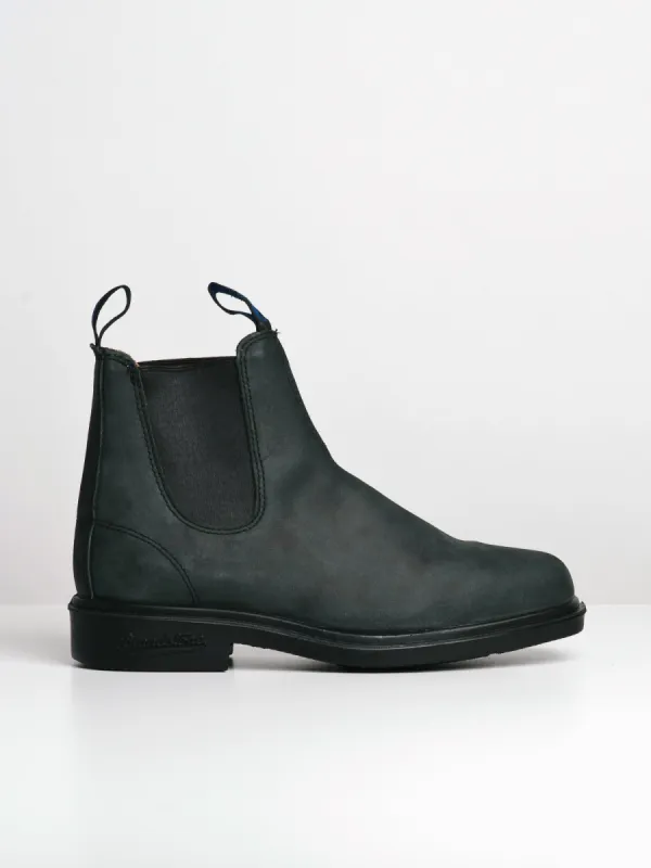 MENS BLUNDSTONE WINTER THERMAL DRESS RUSTIC BLACK BOOT sold by Blackwell