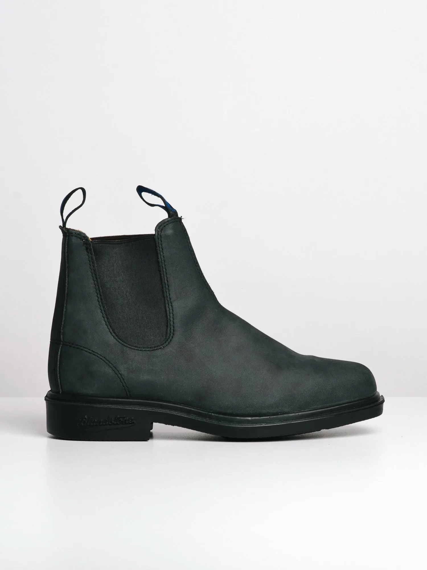 MENS BLUNDSTONE WINTER THERMAL DRESS RUSTIC BLACK BOOT sold by Blackwell
