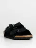 WOMENS BIRKENSTOCK ARIZONA SHEARLING REGULAR SANDALS sold by Blackwell