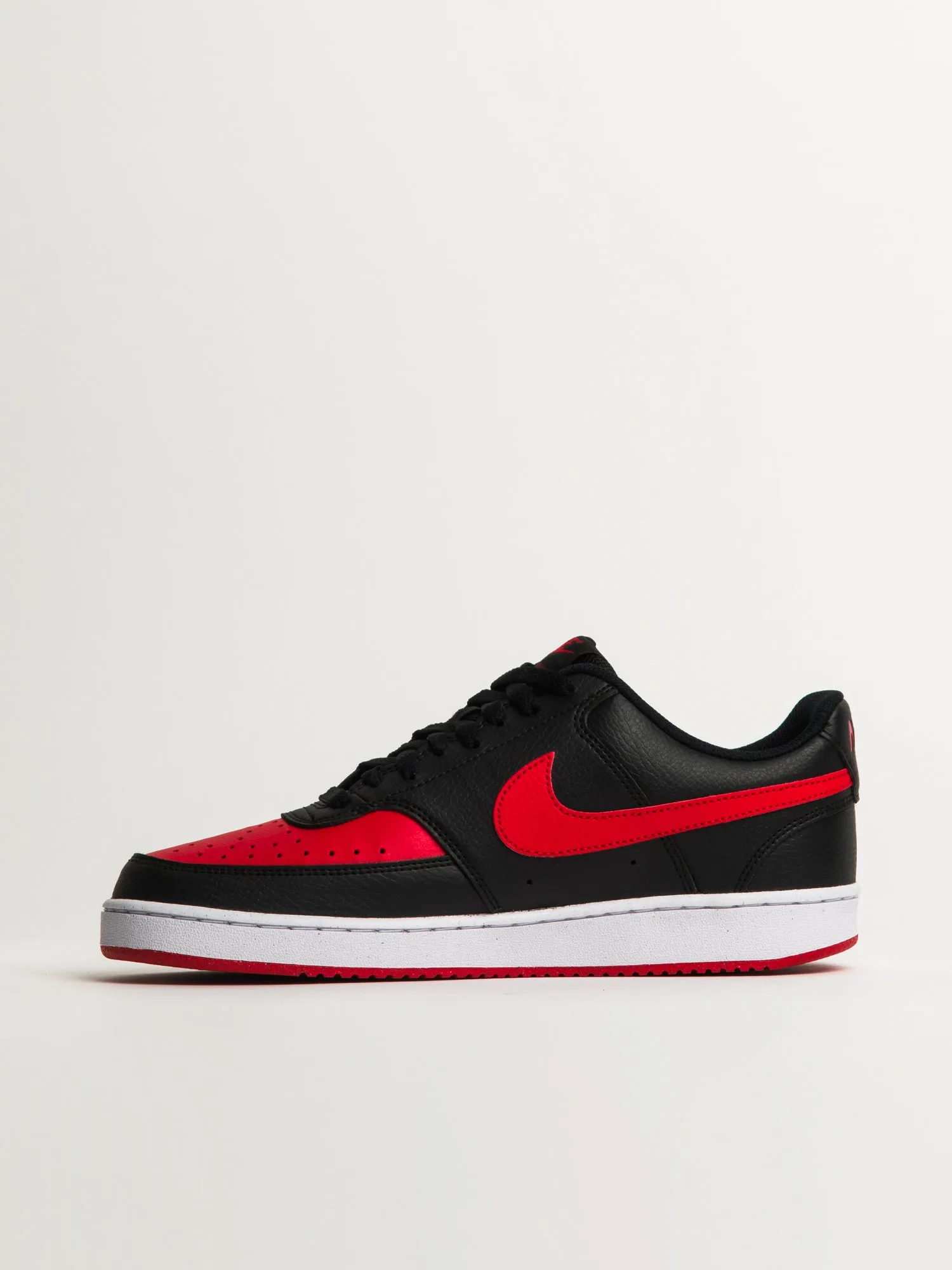 MENS NIKE COURT VISION LOW SNEAKER - BLACK/WHITE/UNIVERSITY RED sold by Blackwell product image thumbnail 3