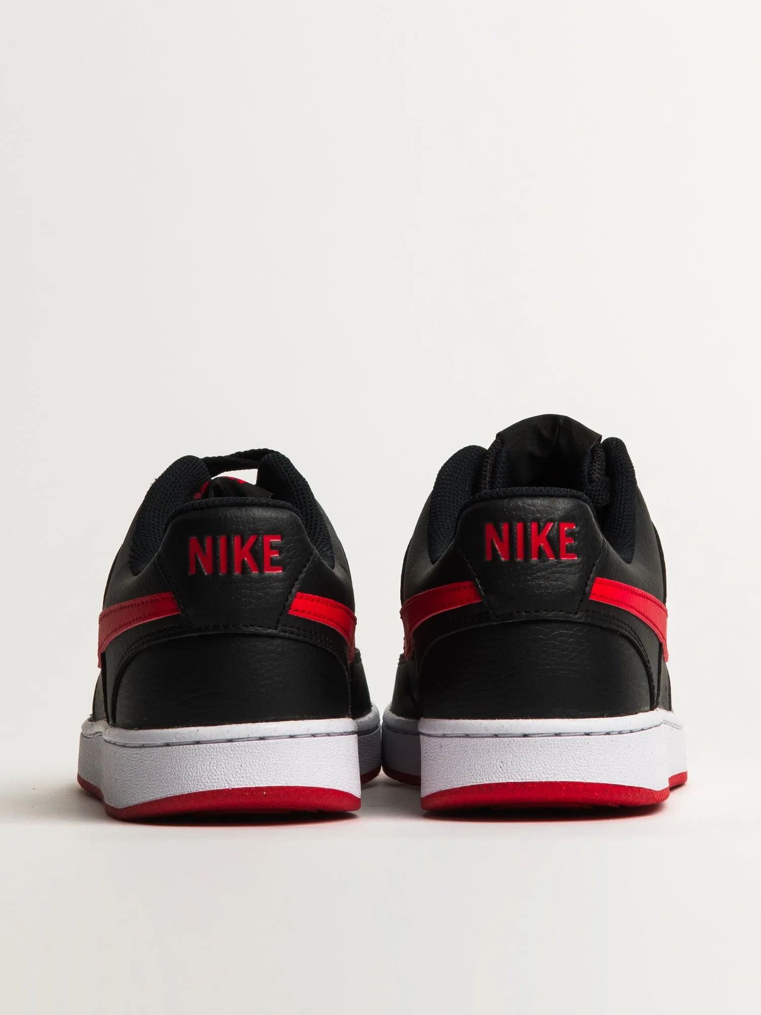 MENS NIKE COURT VISION LOW SNEAKER - BLACK/WHITE/UNIVERSITY RED sold by Blackwell product image thumbnail 5