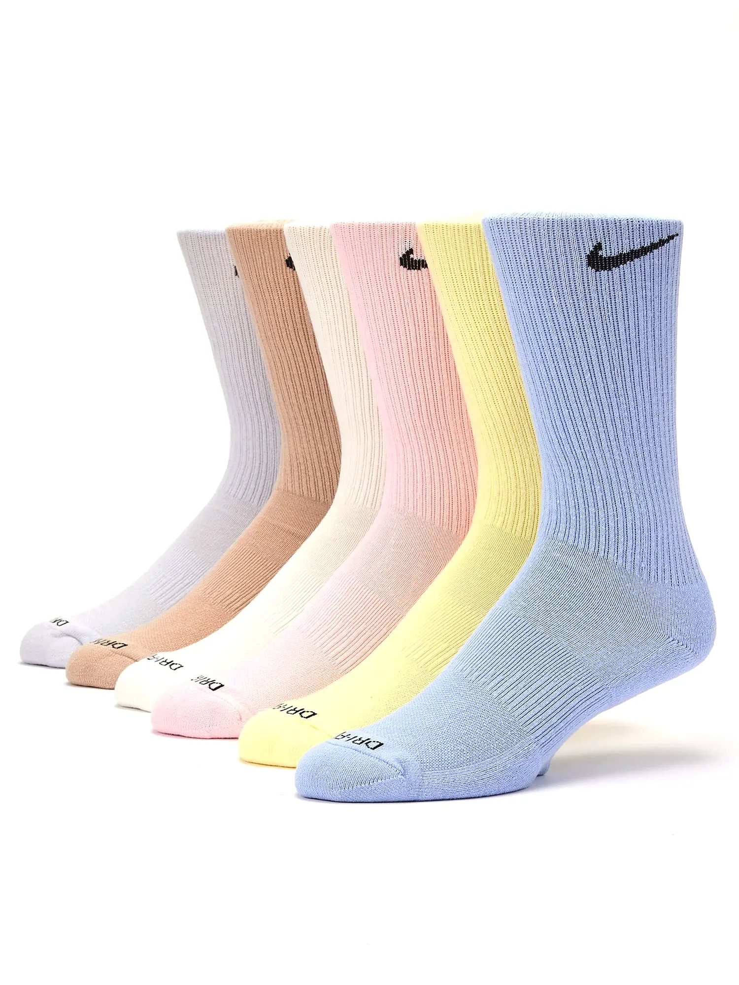 NIKE EVERYDAY PLUS CUSHIONED DRI-FIT SOCKS 6 PACK sold by Blackwell