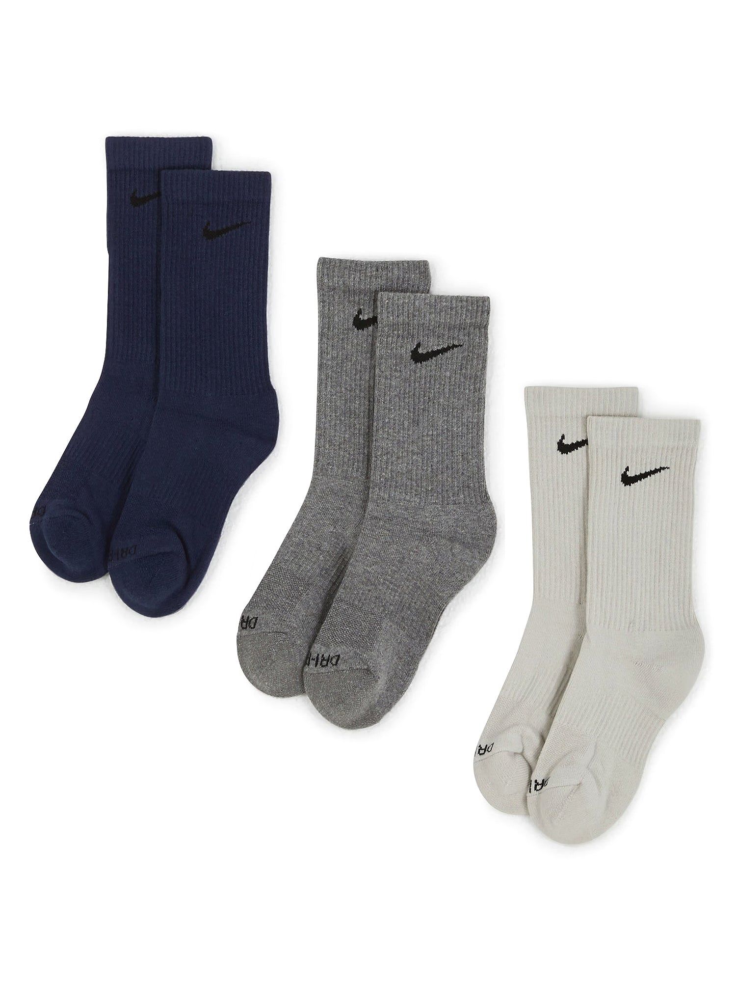 NIKE EVERYDAY PLUS CUSHIONED CREW SOCKS 3 PACK sold by Blackwell