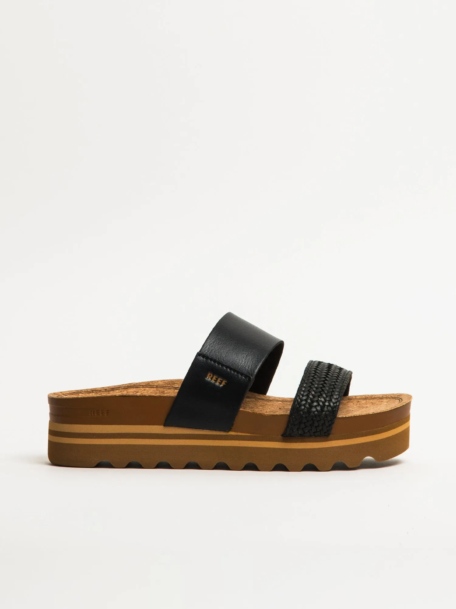 WOMENS REEF CUSHION VISTA HI SANDALS sold by Blackwell