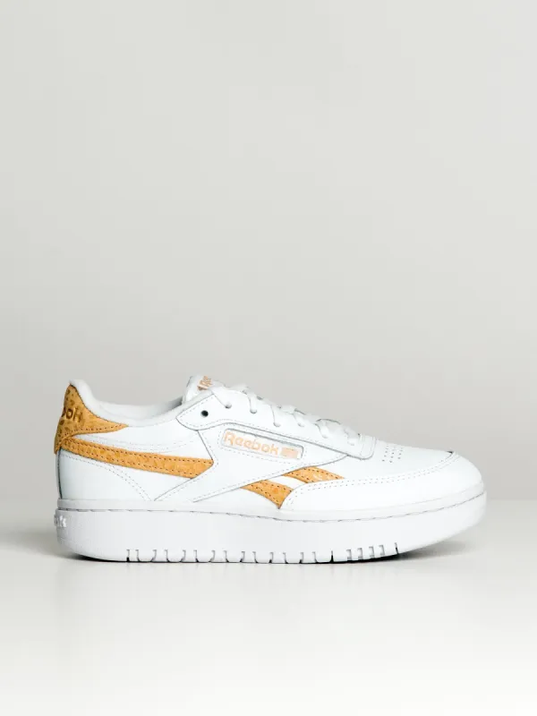 WOMENS REEBOK CLUB C DOUBLE SNEAKER sold by Blackwell