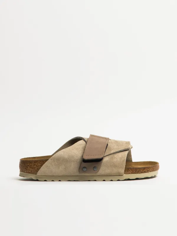 WOMENS BIRKENSTOCK KYOTO SUEDE NARROW SANDALS sold by Blackwell