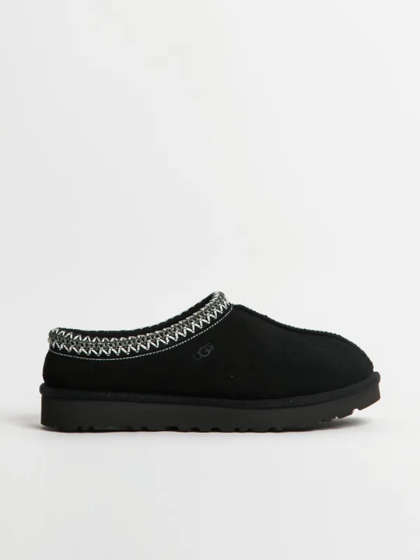 WOMENS UGG TASMAN SLIPPER - BLACK sold by Blackwell
