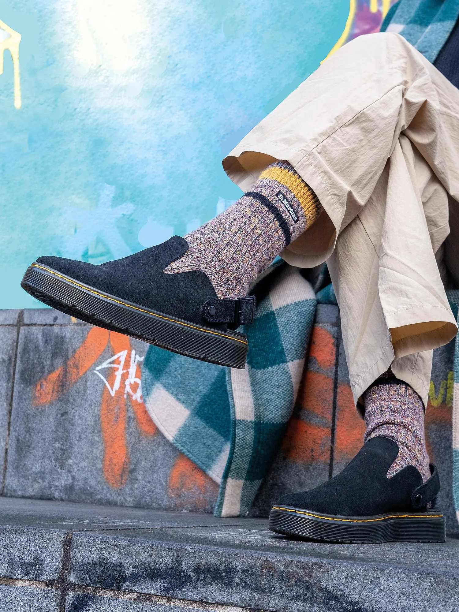 WOMENS DR MARTENS CARSON SUEDE MULES sold by Blackwell product image thumbnail 5