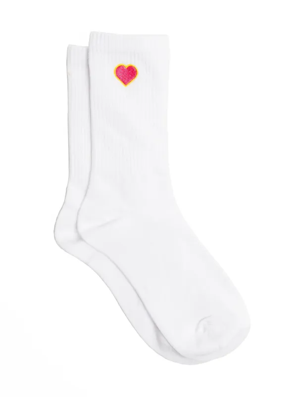 SCOUT & TRAIL PINK HEART SOCK sold by Blackwell