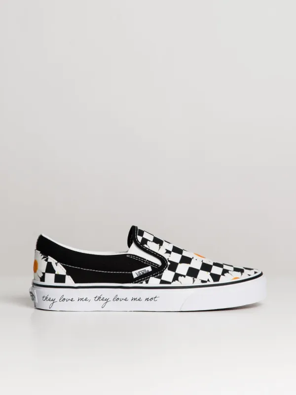 WOMENS VANS CLASSIC SLIP ON LOVE ME LOVE ME NOT SNEAKER sold by Blackwell