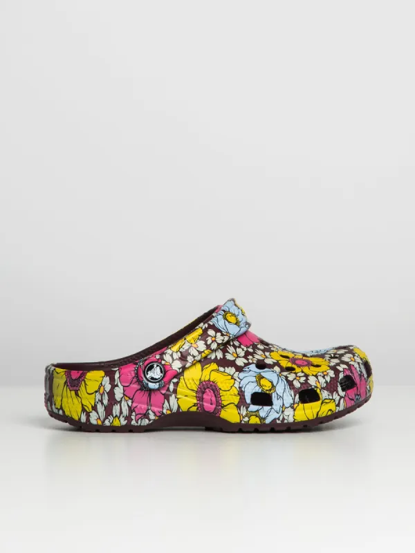 WOMENS CROCS CLASSIC GRAPHIC CLOG  - CLEARANCE sold by Blackwell