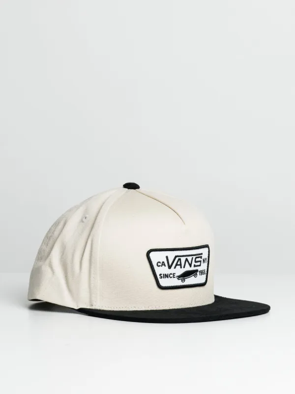 VANS FULL PATCH SNAPBACK HAT  - CLEARANCE made by Blackwell