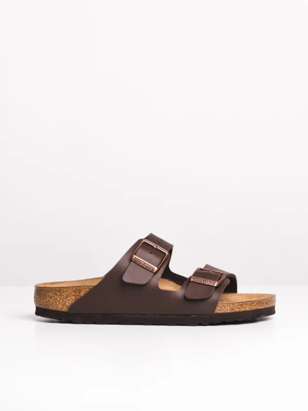WOMENS BIRKENSTOCK ARIZONA DARK BROWN SANDALS - DARK BROWN sold by Blackwell