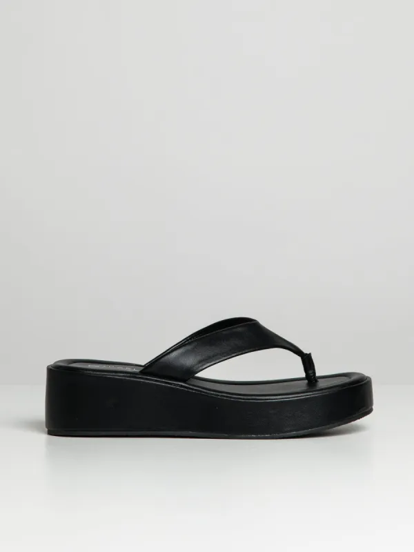 WOMENS HARLOW RIVER VEGAN WEDGE SANDALS - CLEARANCE sold by Blackwell