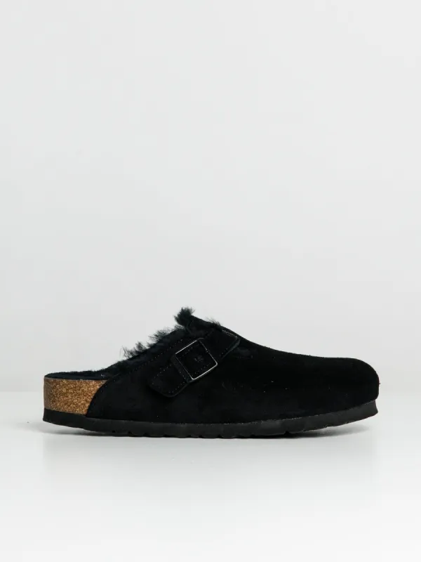 WOMENS BIRKENSTOCK BOSTON SHEARLING REGULAR CLOGS sold by Blackwell