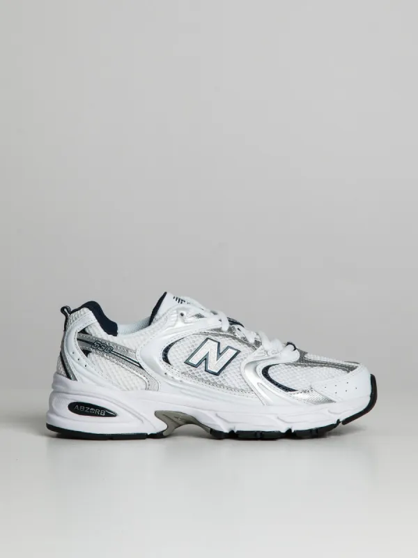 WOMENS NEW BALANCE 530 SNEAKER - WHITE/INDIGO sold by Blackwell