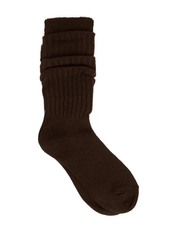 SCOUT & TRAIL SLOUCH SOCK - CHOCOLATE sold by Blackwell