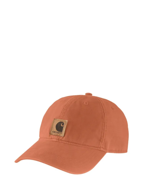 CARHARTT ODESSA CANVAS CAP - ROSEWOOD sold by Blackwell