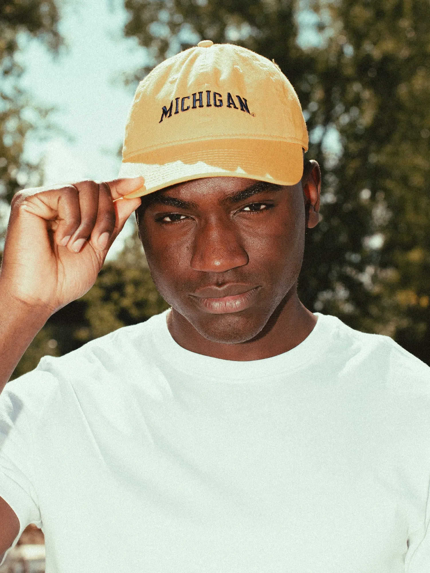 CHAMPION MICHIGAN ADJUSTABLE TWILL HAT - CLEARANCE sold by Blackwell