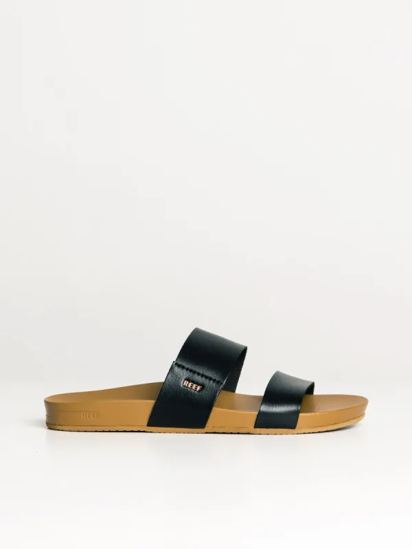 WOMENS REEF CUSHION VISTA SLIDE SANDAL sold by Blackwell