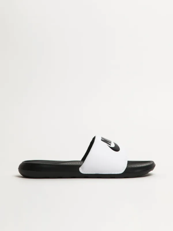 MENS NIKE VICTORI ONE SLIDES - BLACK/WHITE sold by Blackwell