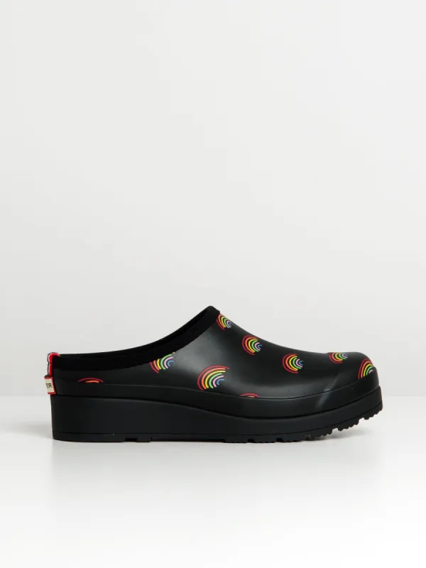 WOMENS HUNTER PLAY PRINT CLOG - CLEARANCE sold by Blackwell