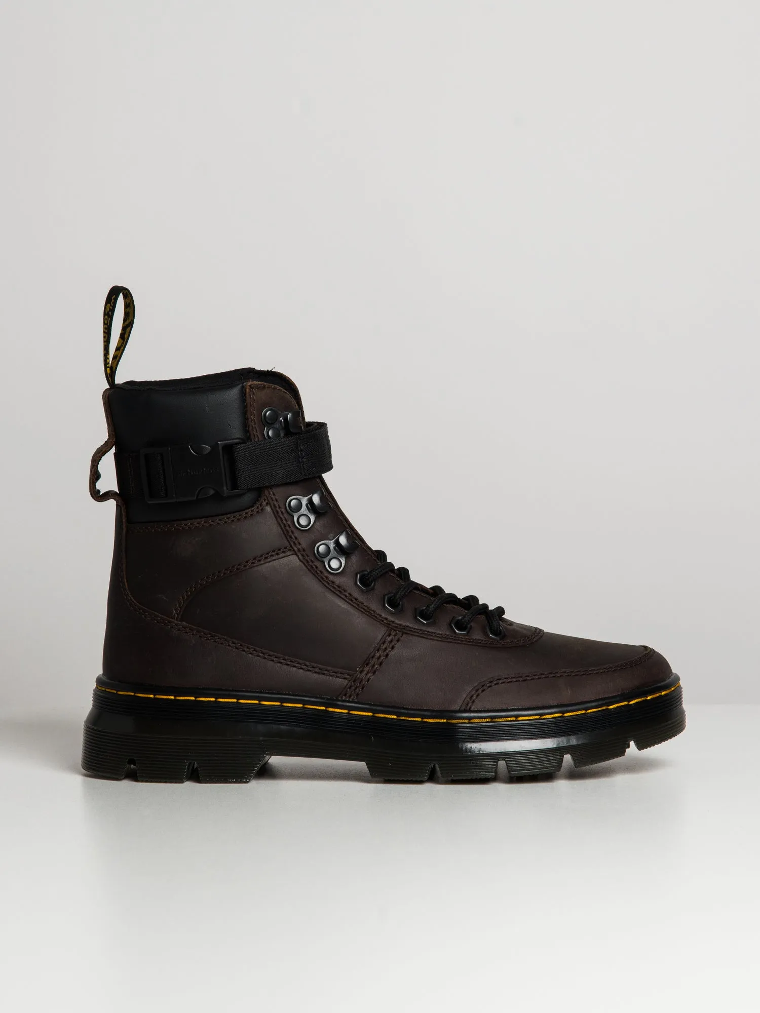 MENS DR MARTENS COMBS TECH LEATHER CRAZY HORSE BOOTS - CLEARANCE sold by Blackwell