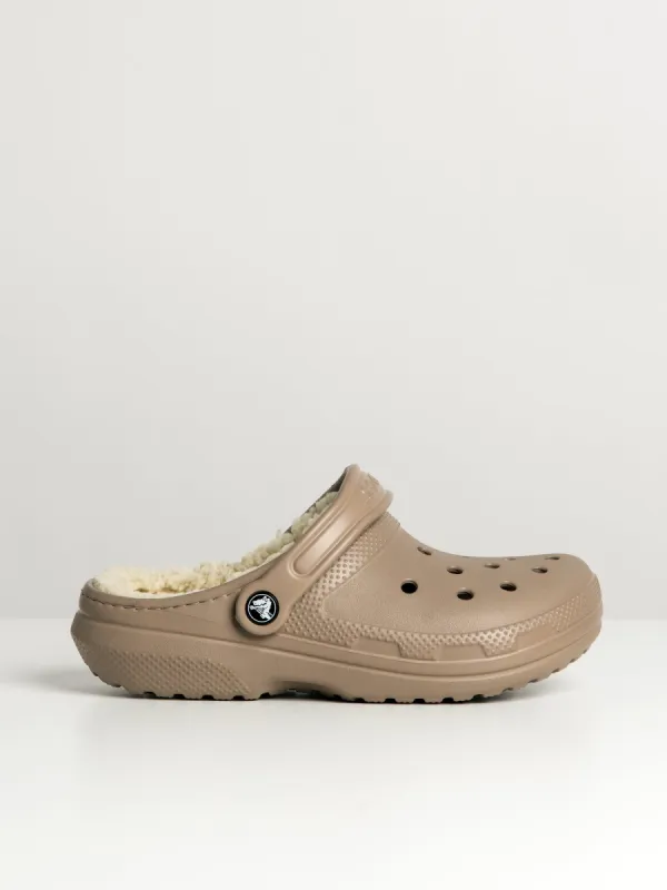 WOMENS CROCS CLASSIC LINED CLOG - MUSHROOM sold by Blackwell