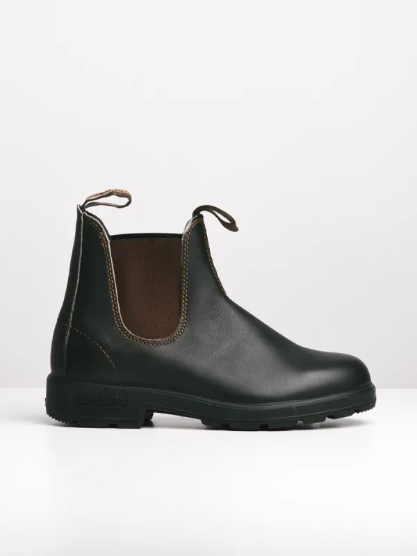 WOMENS BLUNDSTONE ORIGINAL STOUT BROWN BOOT sold by Blackwell
