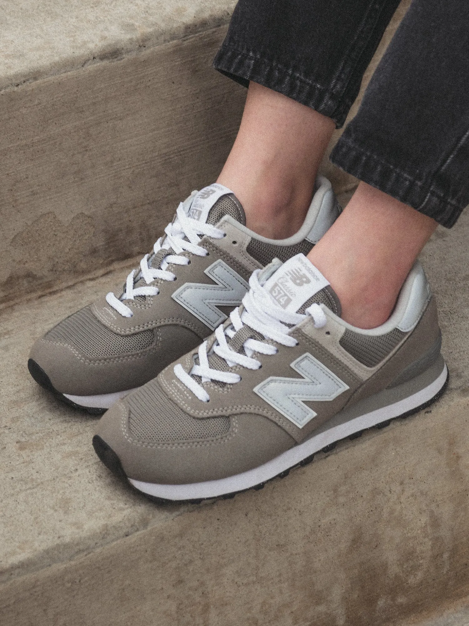 MENS NEW BALANCE THE 574 SNEAKER - CLOUD/WHITE sold by Blackwell product image thumbnail 3