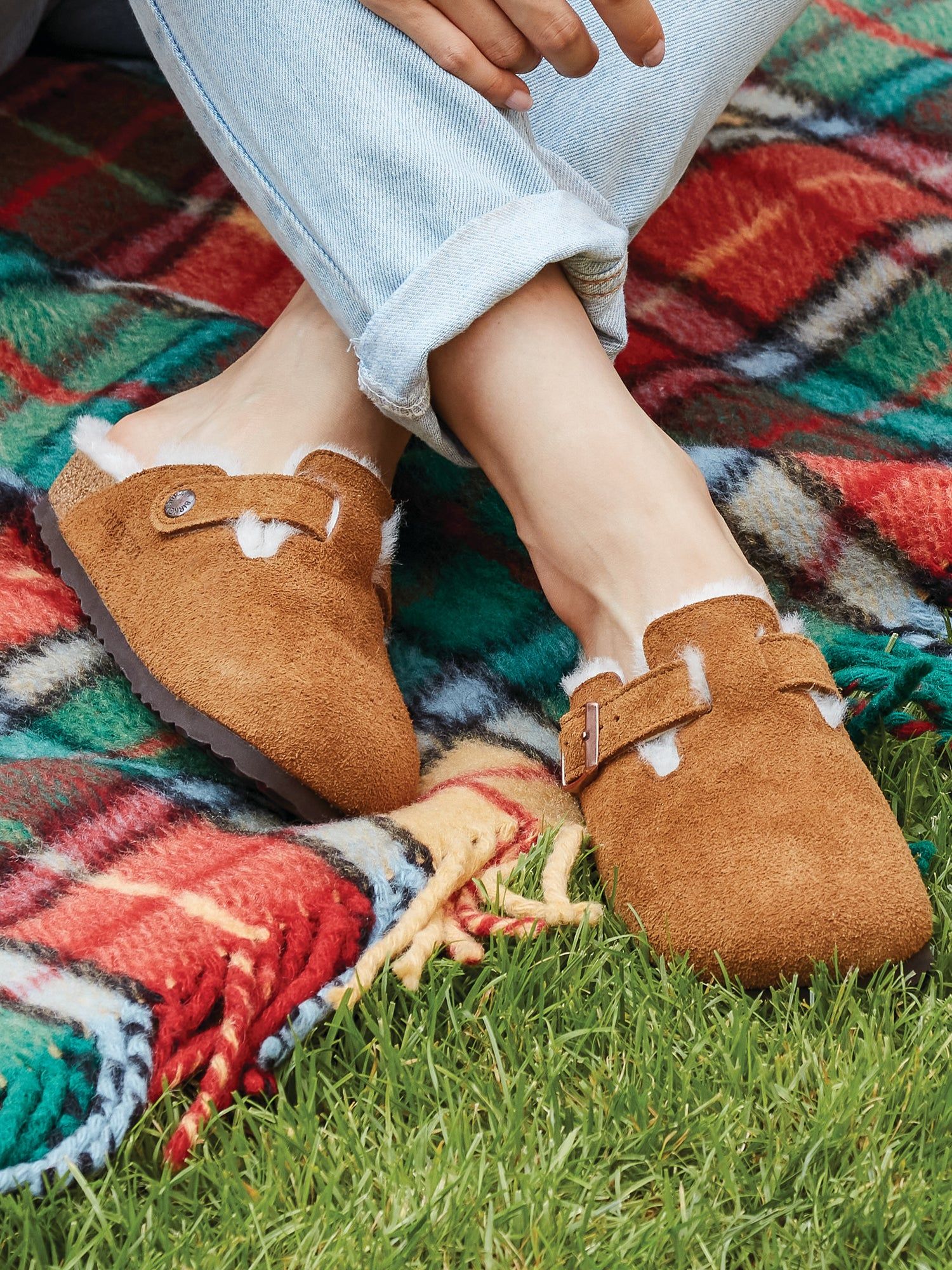 WOMENS BIRKENSTOCK BOSTON SHEARLING REGULAR CLOGS sold by Blackwell product image thumbnail 6