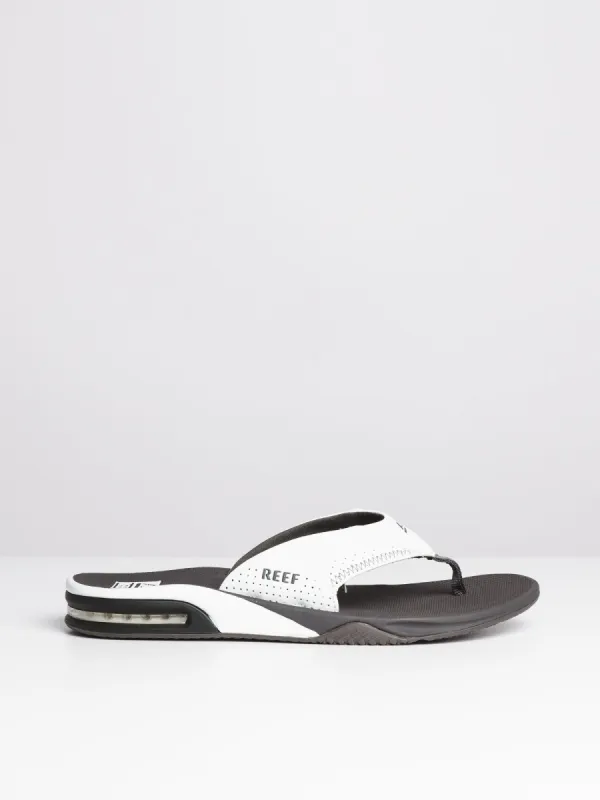 MENS REEF FANNING GREY/WHITE SANDALS sold by Blackwell