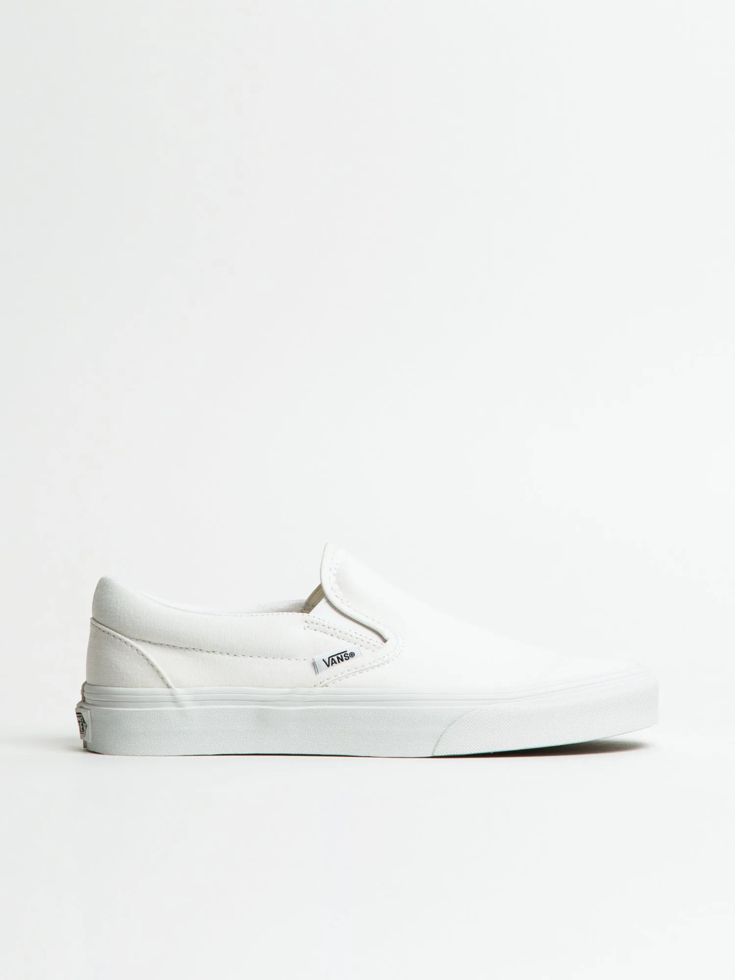 WOMENS VANS CLASSIC SLIP-ON TRUE WHITE CANVAS SHOES sold by Blackwell