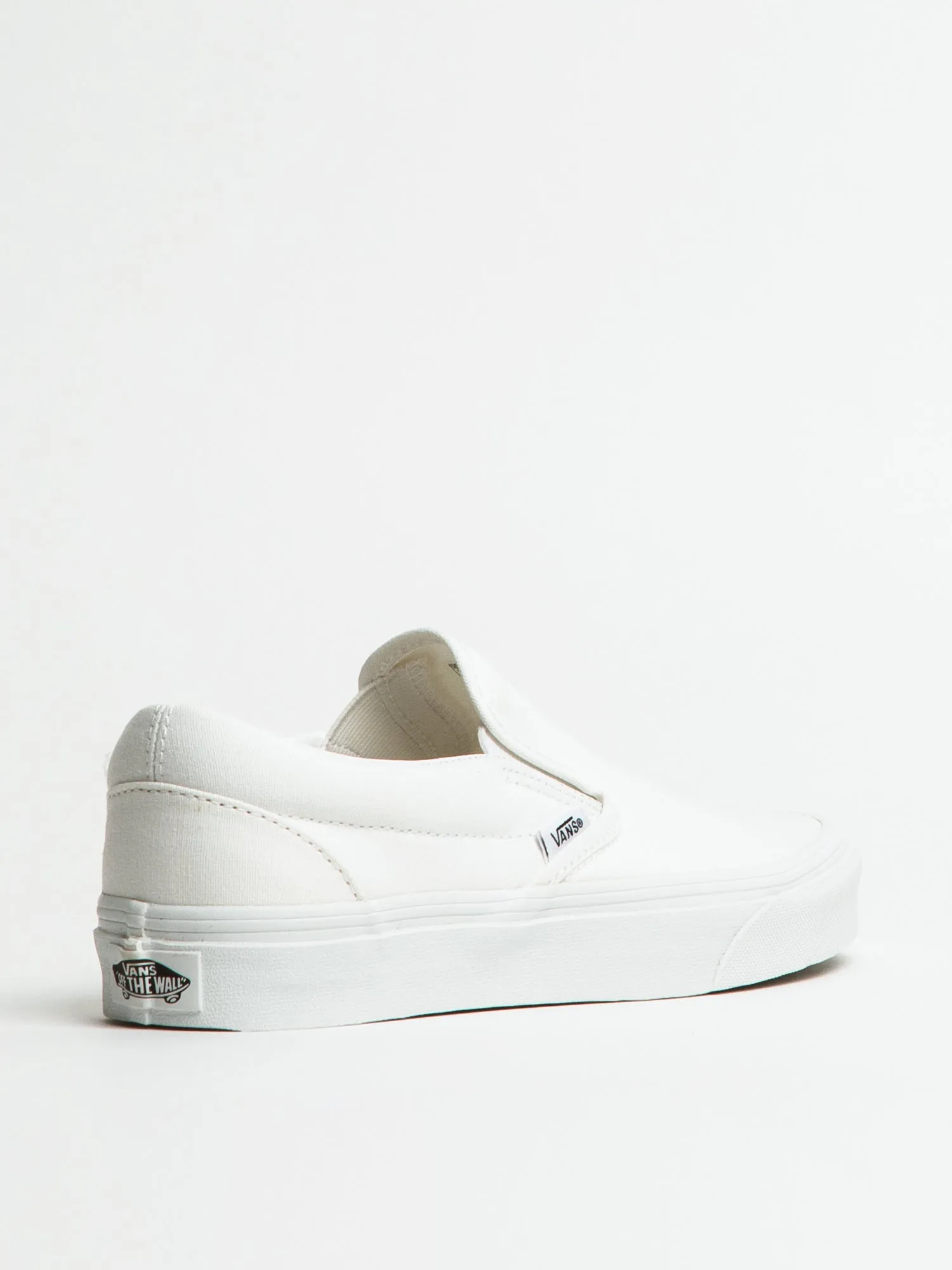 WOMENS VANS CLASSIC SLIP-ON TRUE WHITE CANVAS SHOES sold by Blackwell product image thumbnail 3
