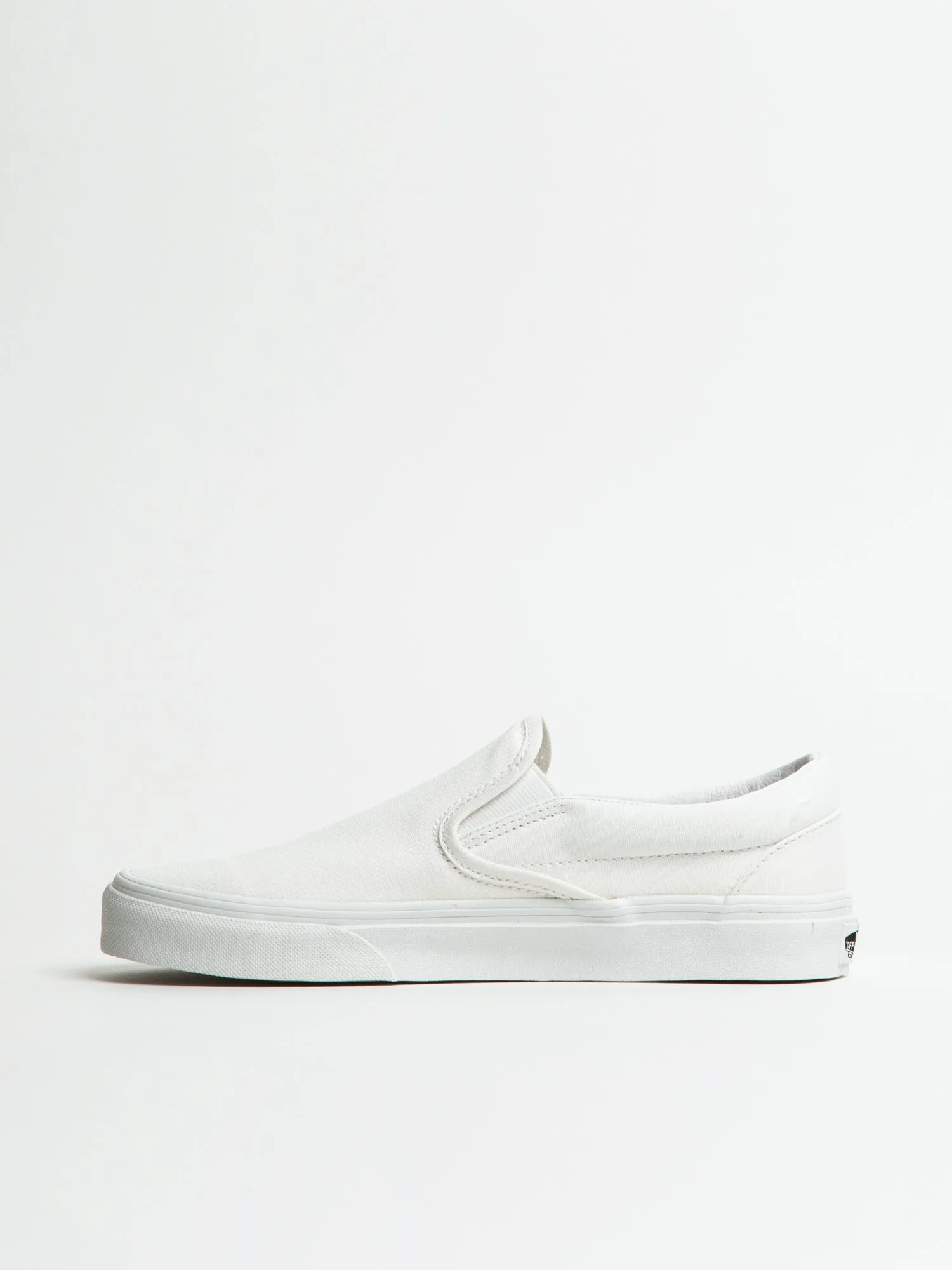 WOMENS VANS CLASSIC SLIP-ON TRUE WHITE CANVAS SHOES sold by Blackwell product image thumbnail 4