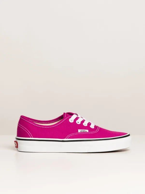 WOMENS VANS AUTHENTIC FUCHSIA R SNEAKER - CLEARANCE sold by Blackwell