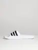 MENS ADIDAS ADILETTE SHOWER SLIDES - CLOUD WHITE/CORE WHITE sold by Blackwell