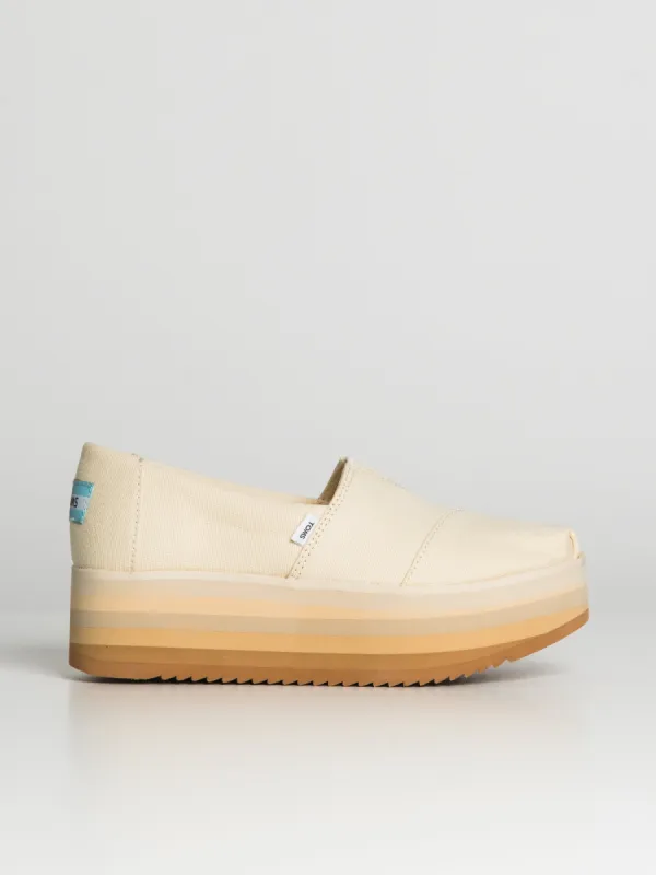 WOMENS TOMS ALPARGATA PLATFORM - CLEARANCE sold by Blackwell