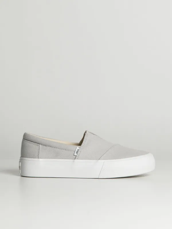 WOMENS TOMS ALPARGATA FENIX PLATFORM CANVAS sold by Blackwell